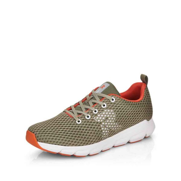 Rieker EVOLUTION Men's shoes | Style 07804 Athletic Lace-up - Green | Free Delivery