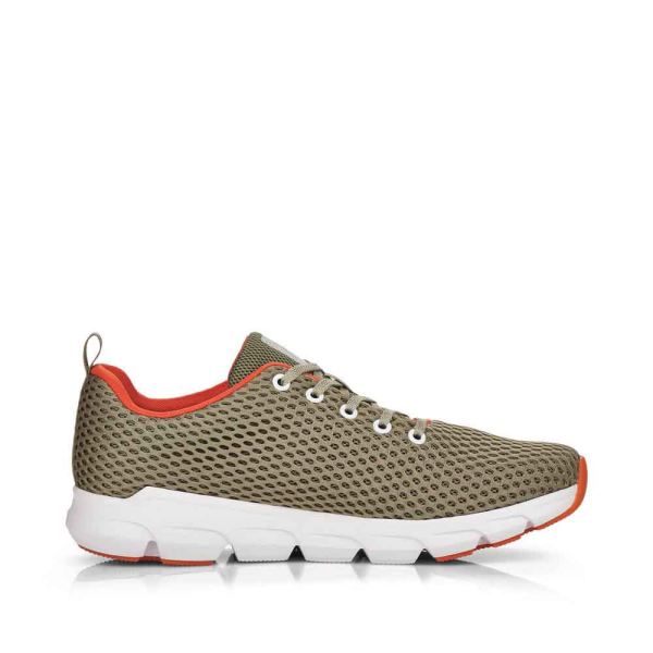 Rieker EVOLUTION Men's shoes | Style 07804 Athletic Lace-up - Green | Free Delivery
