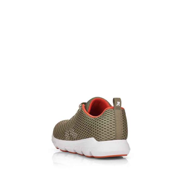 Rieker EVOLUTION Men's shoes | Style 07804 Athletic Lace-up - Green | Free Delivery