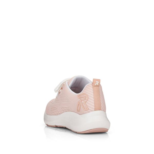 Rieker EVOLUTION Women's shoes | Style 42103 Athletic Lace-up - Pink | Free Delivery