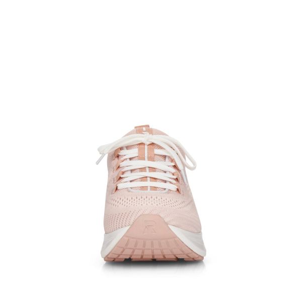 Rieker EVOLUTION Women's shoes | Style 42103 Athletic Lace-up - Pink | Free Delivery
