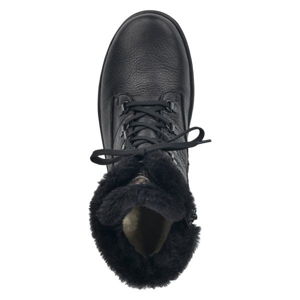 Remonte Leather Women's Mid Height Boots| R8480-01 Mid-height Boots - Black | Free Delivery