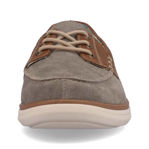Rieker EVOLUTION Men's shoes | Style U0601 Casual Lace-up - Grey Combination | Free Delivery