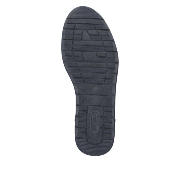 Rieker Men's shoes | Style 11903 Casual Lace-up with zip - Blue | Free Delivery