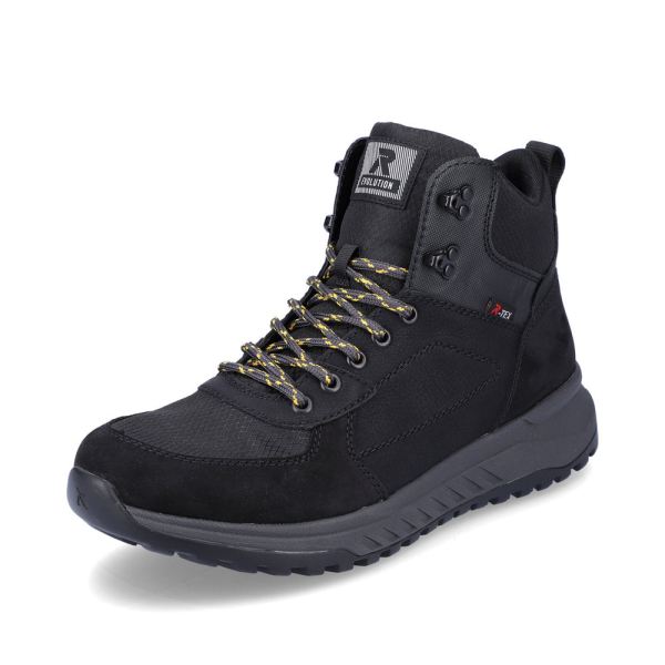 Rieker EVOLUTION Synthetic leather Men's boots | U0170 Ankle Boots - Fiber Grip - Black | Free Delivery