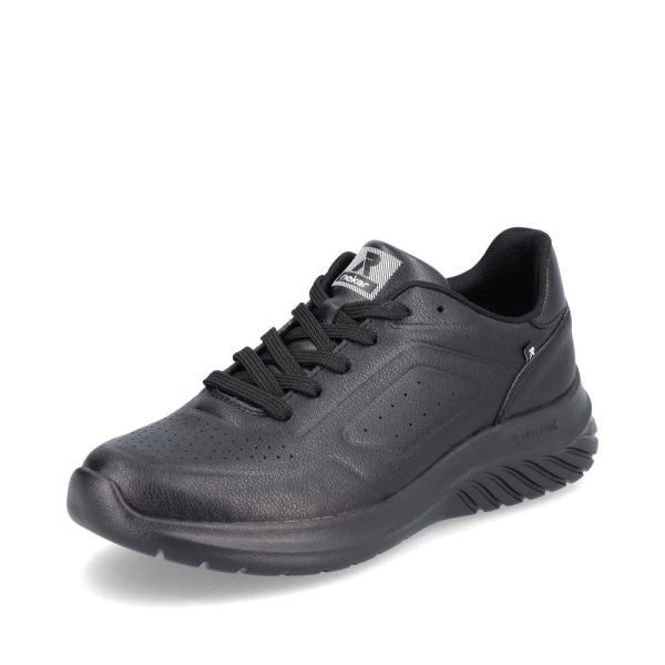 Rieker EVOLUTION Men's shoes | Style U0501 Athletic Lace-up - Black | Free Delivery
