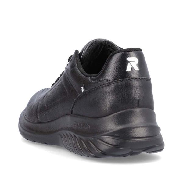 Rieker EVOLUTION Men's shoes | Style U0501 Athletic Lace-up - Black | Free Delivery