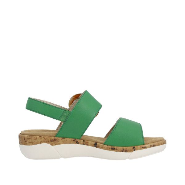 Remonte Women's sandals | Style R6853 Casual Sandal - Green | Free Delivery