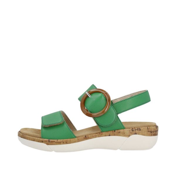 Remonte Women's sandals | Style R6853 Casual Sandal - Green | Free Delivery