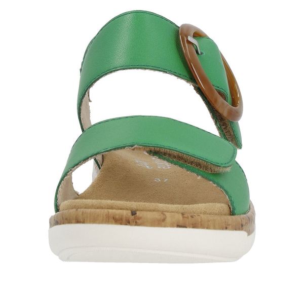 Remonte Women's sandals | Style R6853 Casual Sandal - Green | Free Delivery