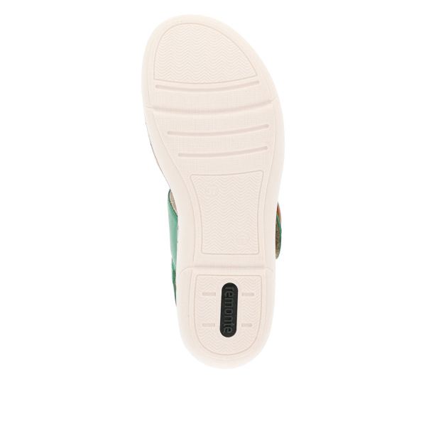 Remonte Women's sandals | Style R6853 Casual Sandal - Green | Free Delivery