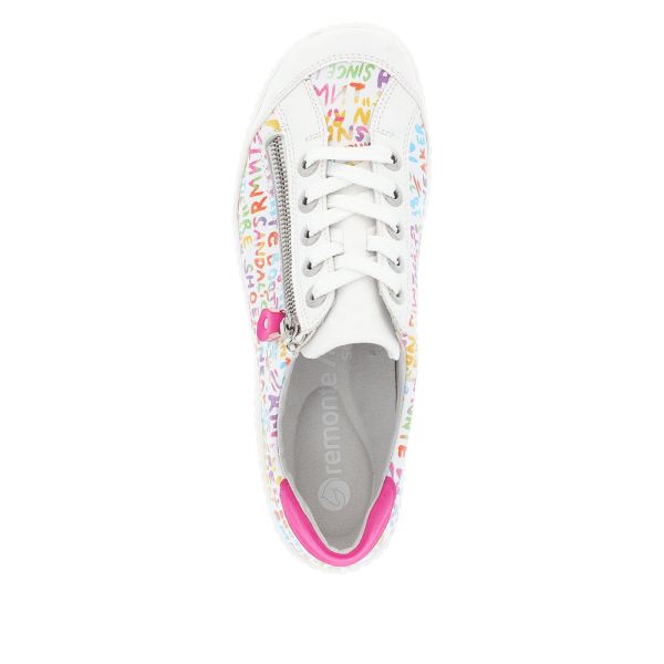 Remonte Women's shoes | Style R1402 Casual Lace-up with zip - Multi | Free Delivery