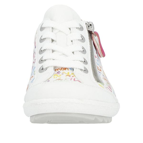 Remonte Women's shoes | Style R1402 Casual Lace-up with zip - Multi | Free Delivery