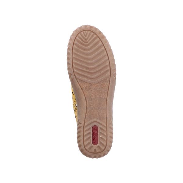 Rieker Women's shoes | Style N0967 Casual Slip-on - Yellow | Free Delivery