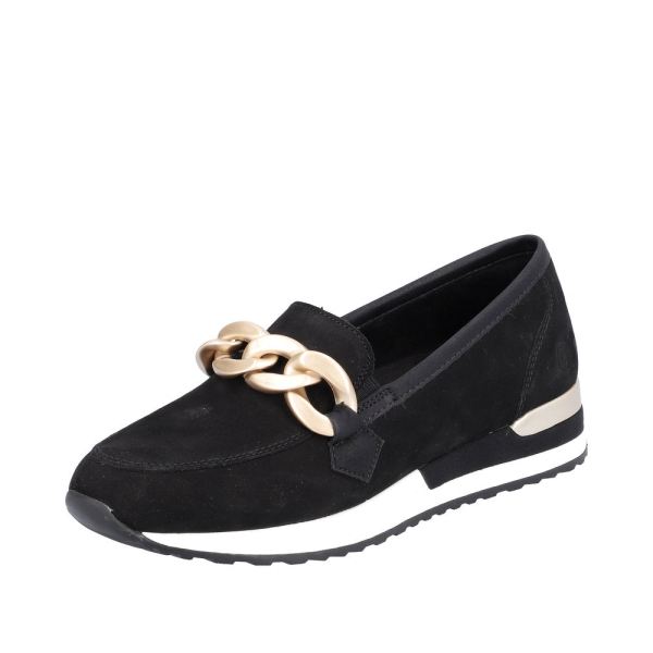 Remonte Women's shoes | Style R2544 Dress Slip-on - Black | Free Delivery