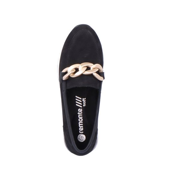 Remonte Women's shoes | Style R2544 Dress Slip-on - Black | Free Delivery
