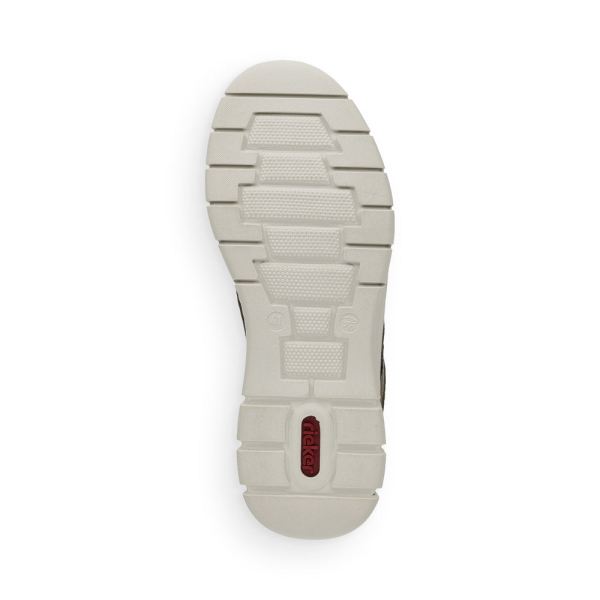 Rieker Men's shoes | Style B7796 Athletic Slip-on - Green | Free Delivery