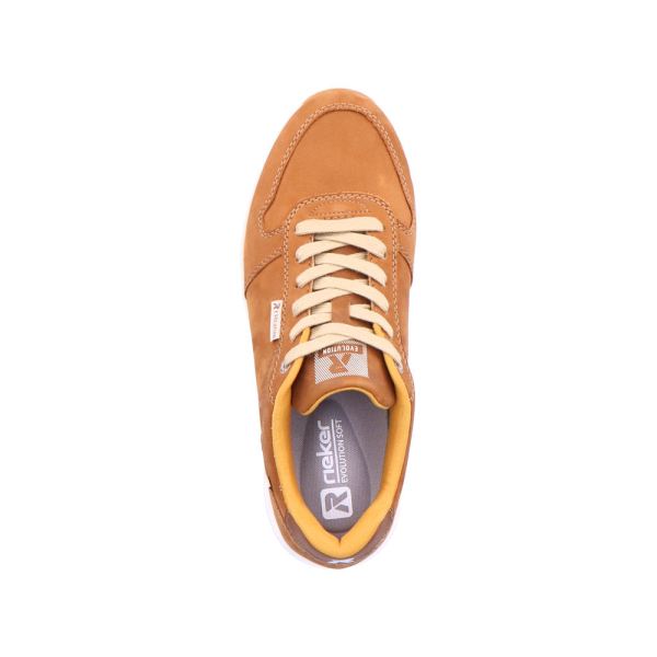 Rieker EVOLUTION Leather Men's shoes| 07004 - Brown | Free Delivery