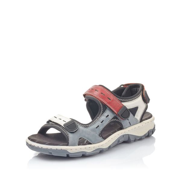 Rieker Women's sandals | Style 68872 Athletic Trekking - Blue Combination | Free Delivery