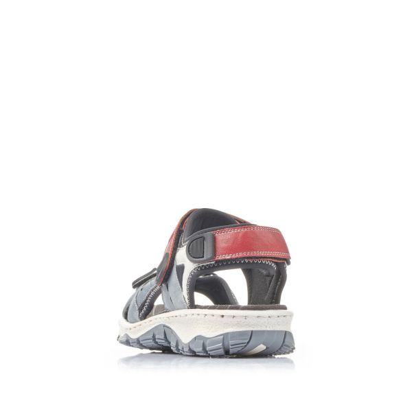 Rieker Women's sandals | Style 68872 Athletic Trekking - Blue Combination | Free Delivery
