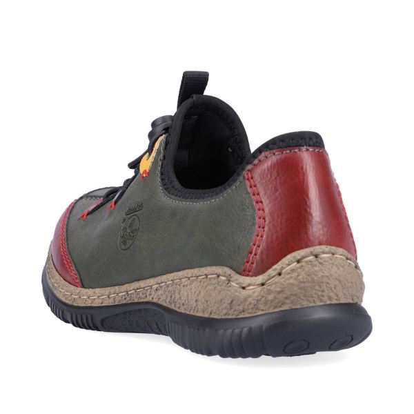 Rieker Synthetic Material Women's shoes| N3271-68 - Green Combination | Free Delivery