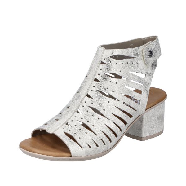 Rieker Women's sandals | Style 64676 Dress Sandal boot - Beige | Free Delivery