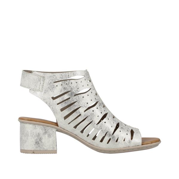 Rieker Women's sandals | Style 64676 Dress Sandal boot - Beige | Free Delivery