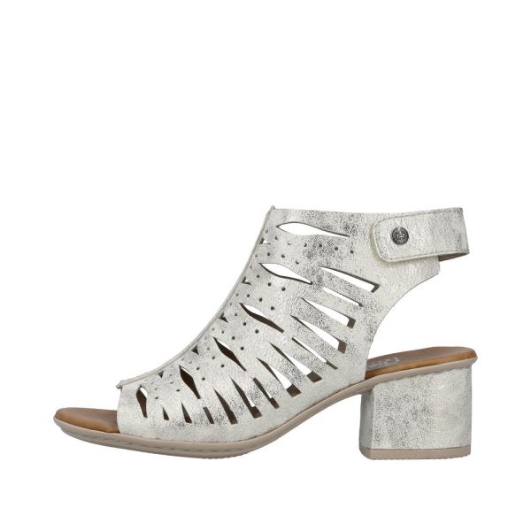 Rieker Women's sandals | Style 64676 Dress Sandal boot - Beige | Free Delivery