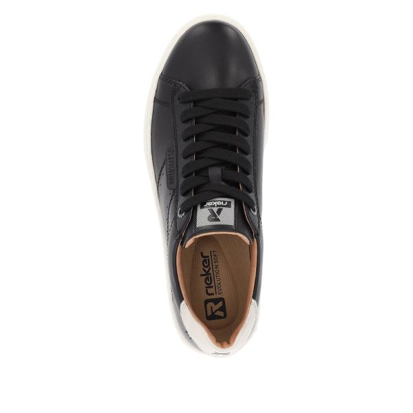 Rieker EVOLUTION Men's shoes | Style U0704 Athletic Lace-up - Black | Free Delivery