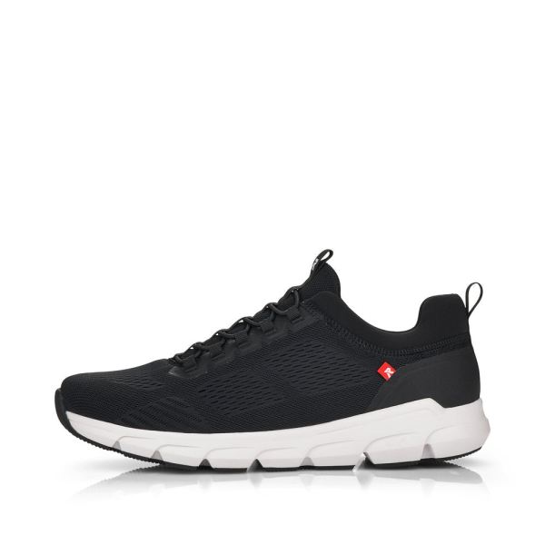 Rieker EVOLUTION Textile Men'S Shoes | 07805 Athleisure Shoes - Black | Free Delivery