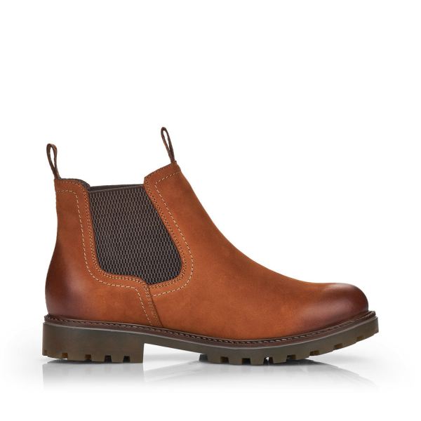Remonte Suede Leather Women's mid height boots| D8472-45 Mid-height Boots - Brown | Free Delivery