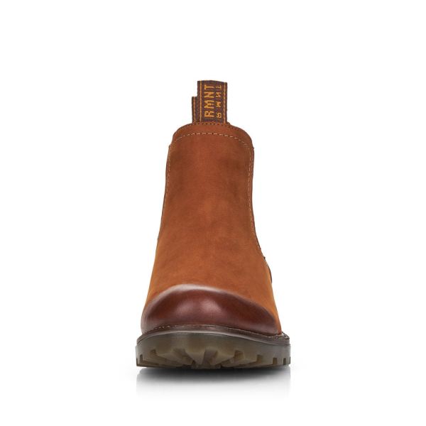 Remonte Suede Leather Women's mid height boots| D8472-45 Mid-height Boots - Brown | Free Delivery