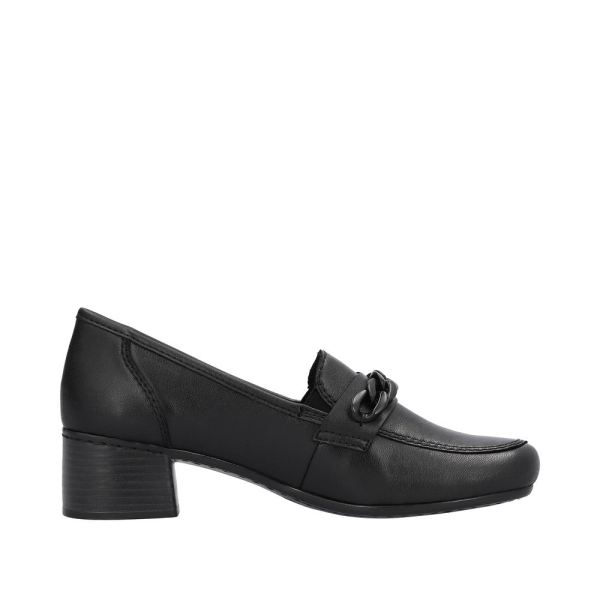 Rieker Women's shoes | Style 41660 Dress Slip-on - Black | Free Delivery