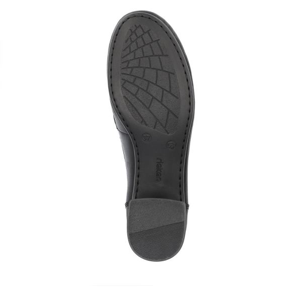 Rieker Women's shoes | Style 41660 Dress Slip-on - Black | Free Delivery