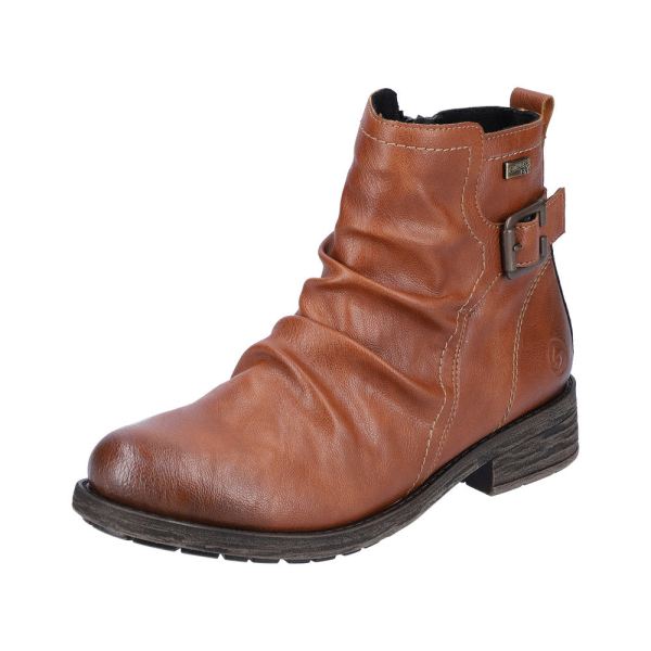 Remonte Synthetic Material Women's mid height boots| D8082 Mid-height Boots - Brown | Free Delivery
