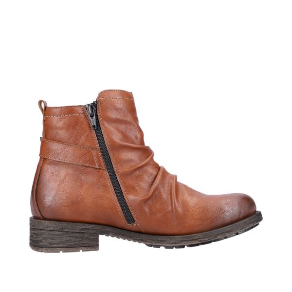 Remonte Synthetic Material Women's mid height boots| D8082 Mid-height Boots - Brown | Free Delivery