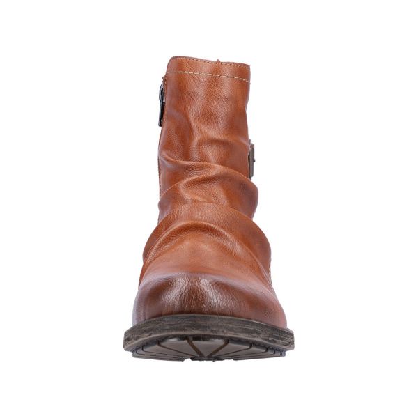 Remonte Synthetic Material Women's mid height boots| D8082 Mid-height Boots - Brown | Free Delivery