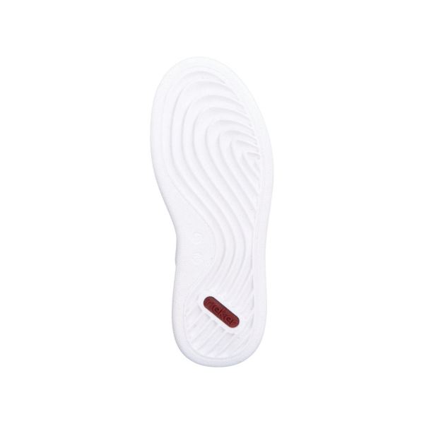 Rieker Women's shoes | Style N5452 Athletic Zipper - White | Free Delivery