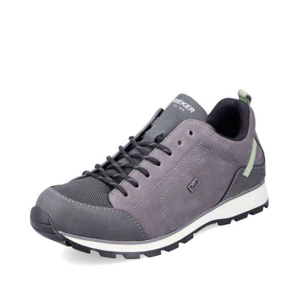 Rieker Men's shoes | Style B5721 Athletic Lace-up - Grey | Free Delivery