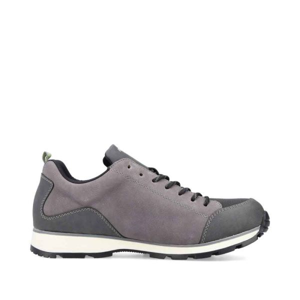 Rieker Men's shoes | Style B5721 Athletic Lace-up - Grey | Free Delivery