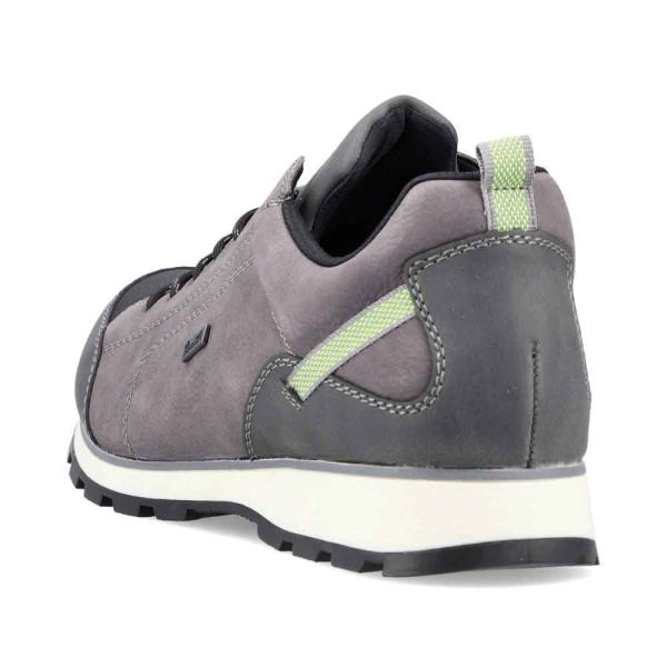 Rieker Men's shoes | Style B5721 Athletic Lace-up - Grey | Free Delivery
