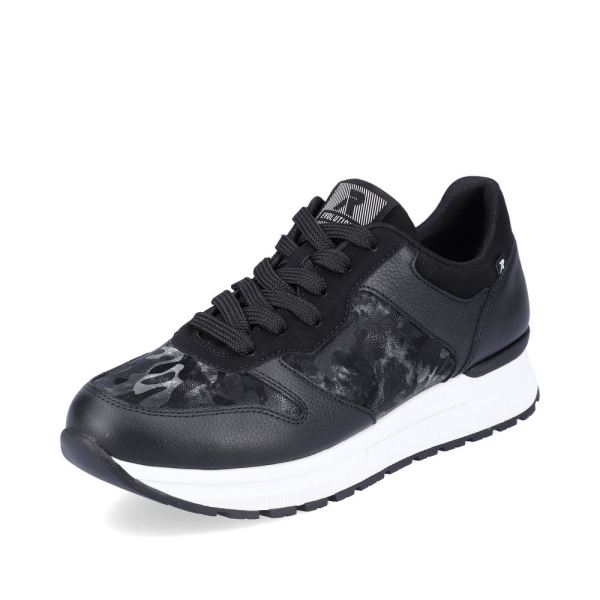 Rieker EVOLUTION Leather Women's shoes| 40804 - Black Combination | Free Delivery