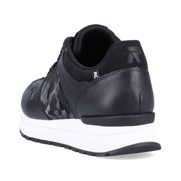 Rieker EVOLUTION Leather Women's shoes| 40804 - Black Combination | Free Delivery