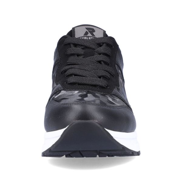 Rieker EVOLUTION Leather Women's shoes| 40804 - Black Combination | Free Delivery