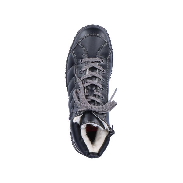 Rieker Synthetic leather Women's Short Boots| Z4215 Ankle Boots - Black | Free Delivery