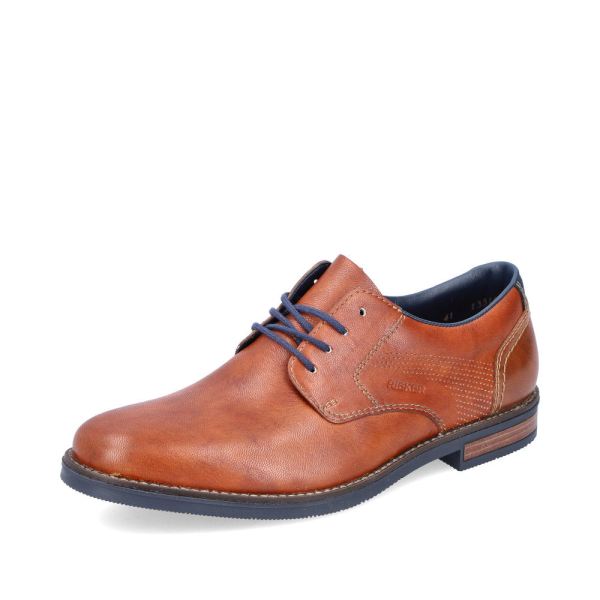 Rieker Men's shoes | Style 13516 Dress Lace-up - Brown | Free Delivery