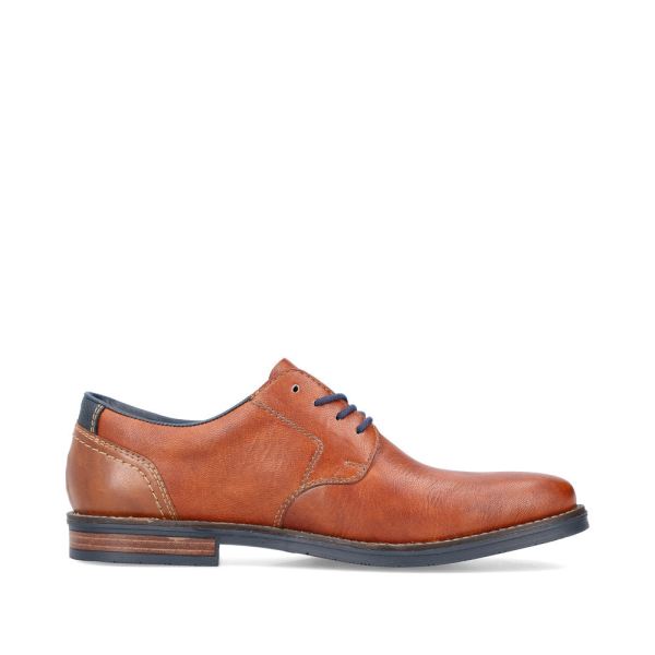 Rieker Men's shoes | Style 13516 Dress Lace-up - Brown | Free Delivery