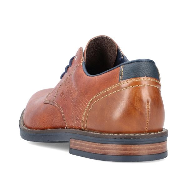 Rieker Men's shoes | Style 13516 Dress Lace-up - Brown | Free Delivery