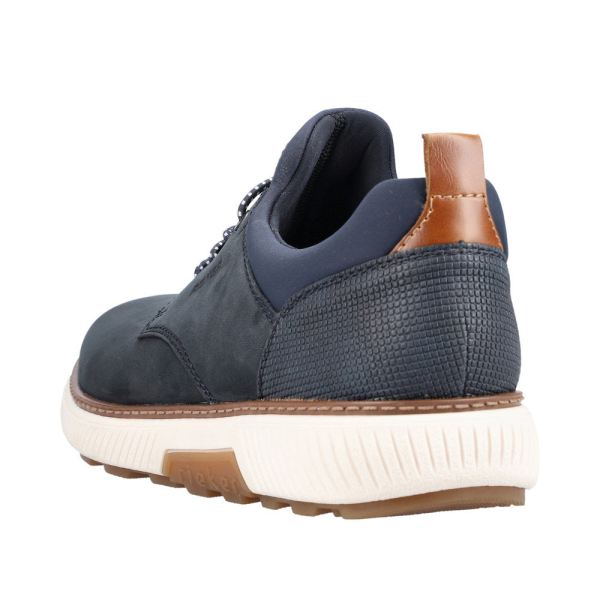 Rieker Suede Leather Men's shoes| B3360 - Blue | Free Delivery