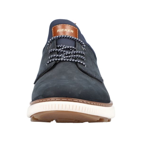 Rieker Suede Leather Men's shoes| B3360 - Blue | Free Delivery
